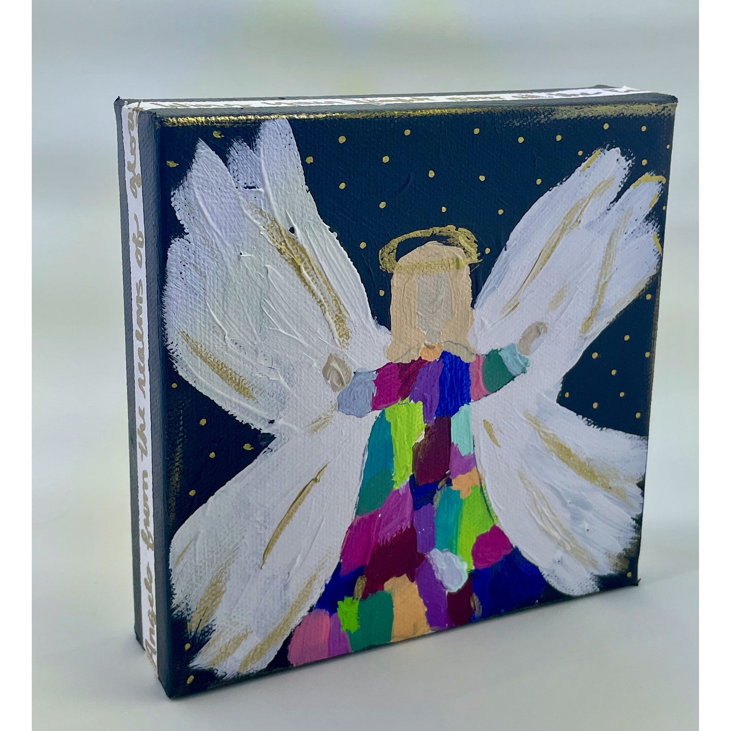 Blonde Angel Painting
