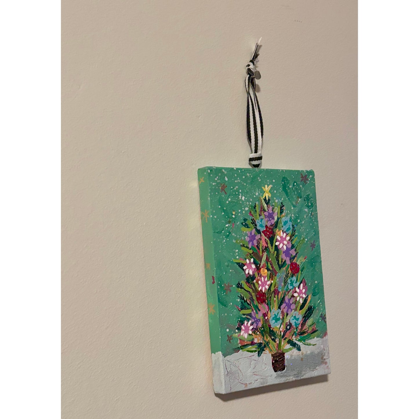 Mint-To-Be, Whimsical Wonderland Hand-Painted Christmas Ornament