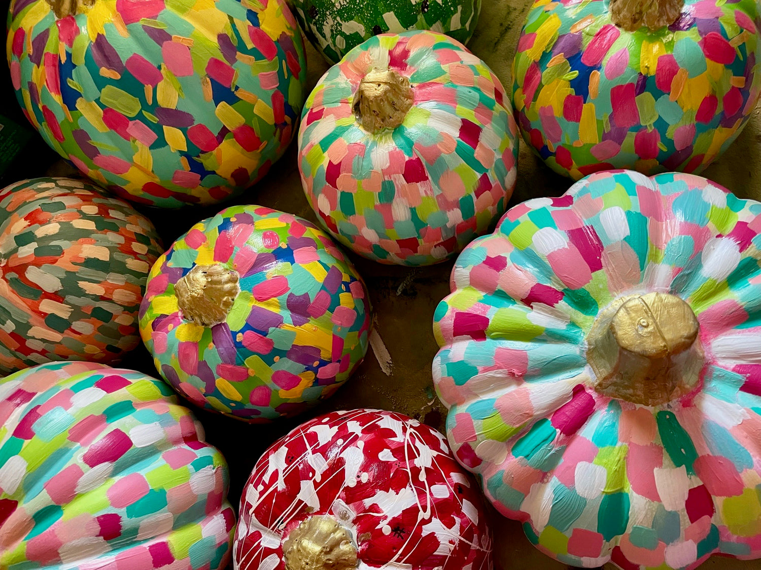 Hand Painted Pumpkins