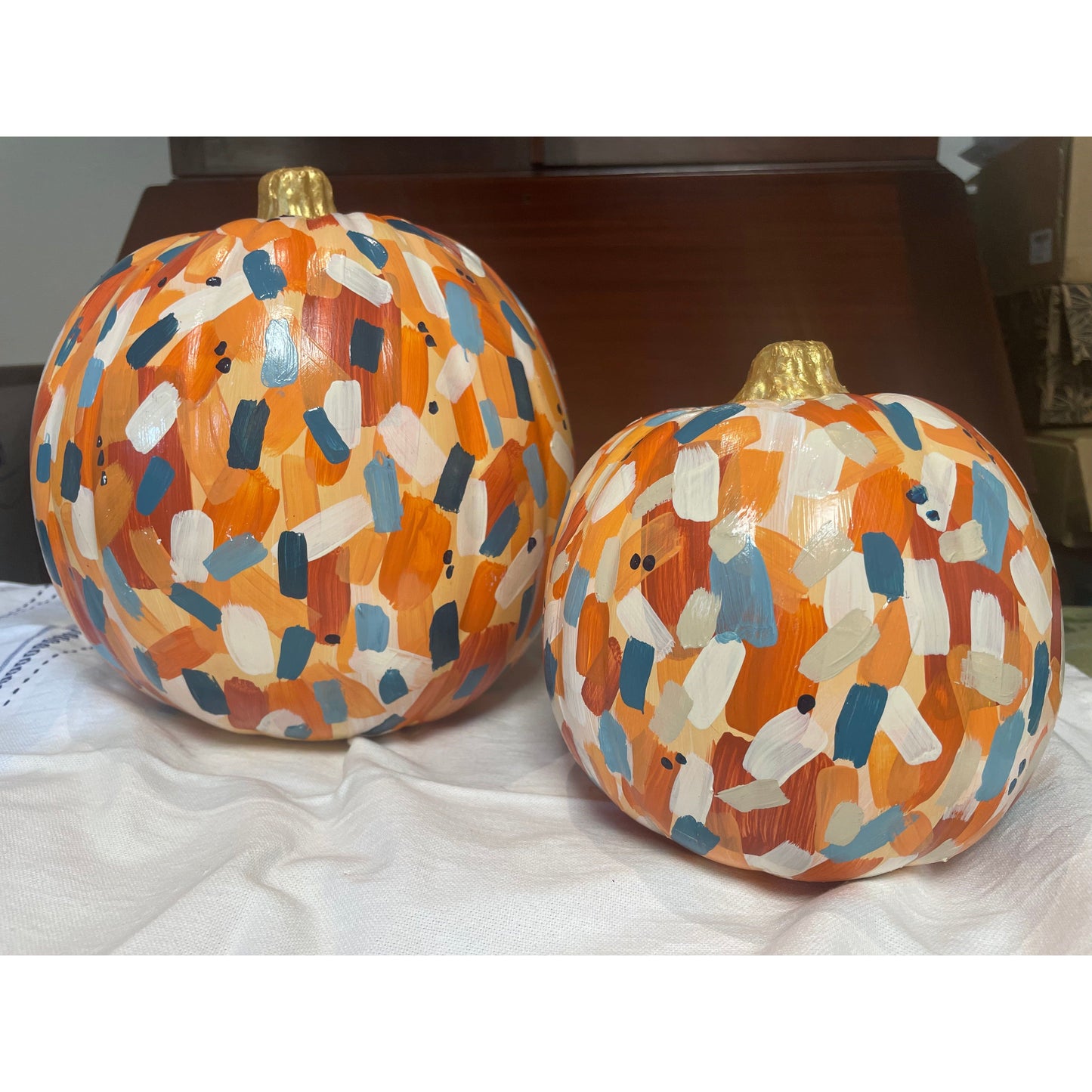 Orange Fall Pumpkin- Large