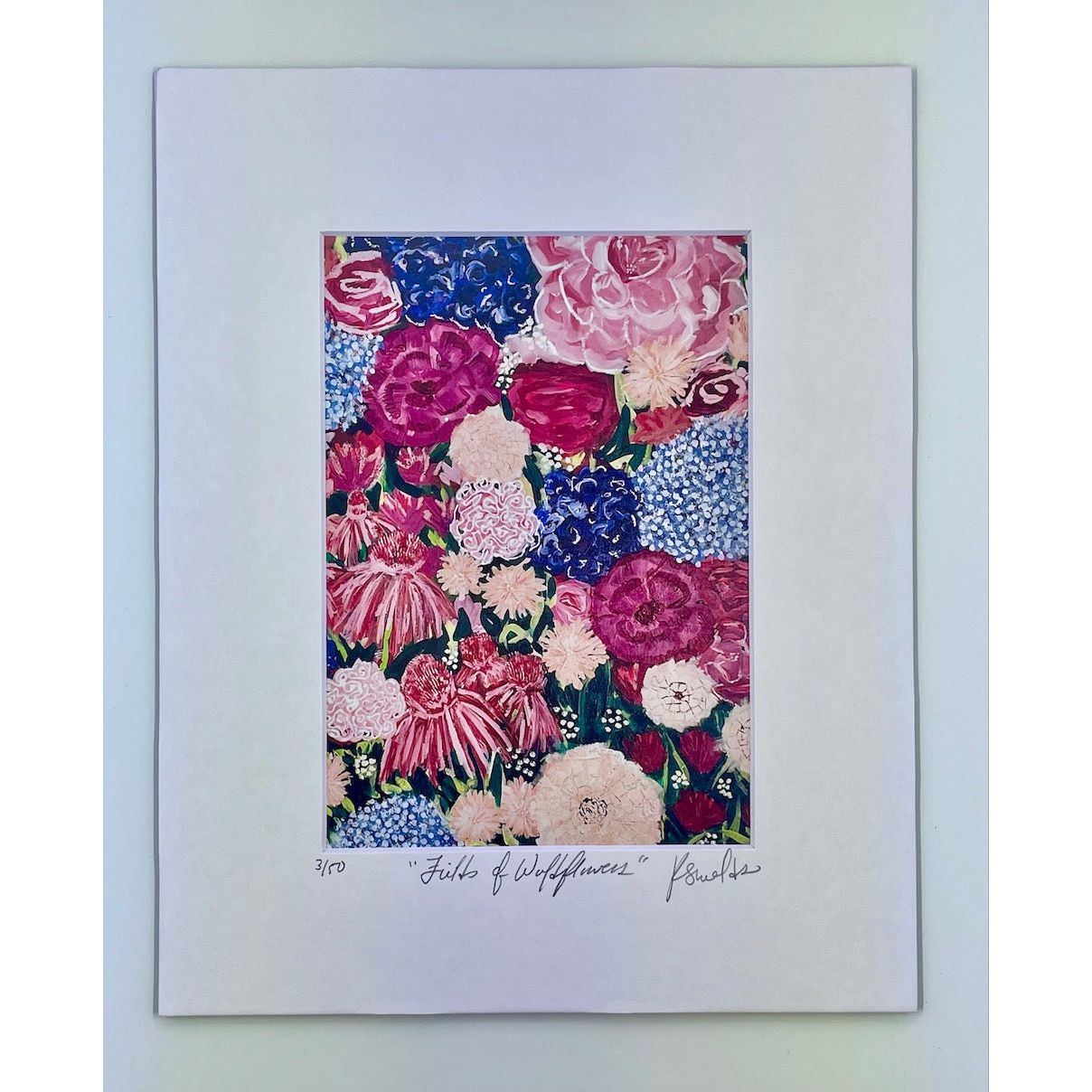 Fields of Wildflowers Print