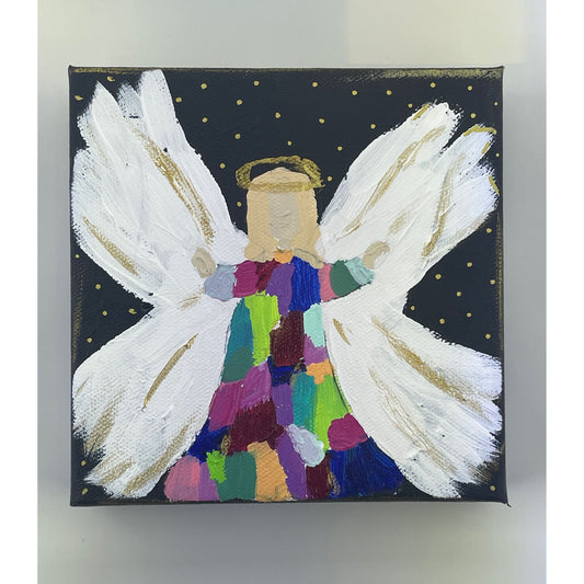 Blonde Angel Painting