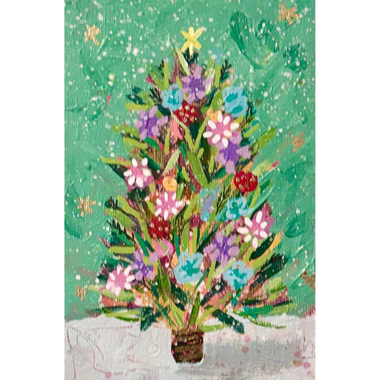 Mint-To-Be, Whimsical Wonderland Hand-Painted Christmas Ornament