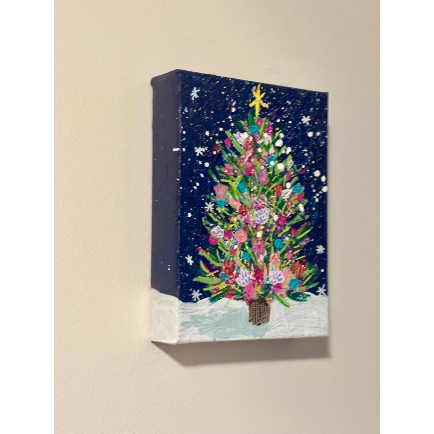 Whimsical Wonderland Christmas Tree Shelf Sitter