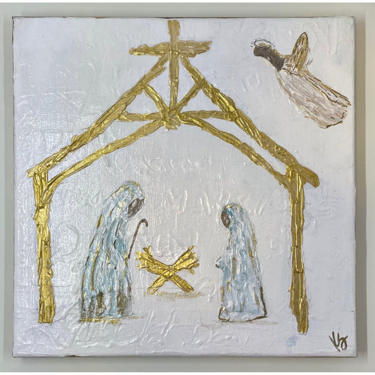 Pre-Order Custom Nativity Scene Painting