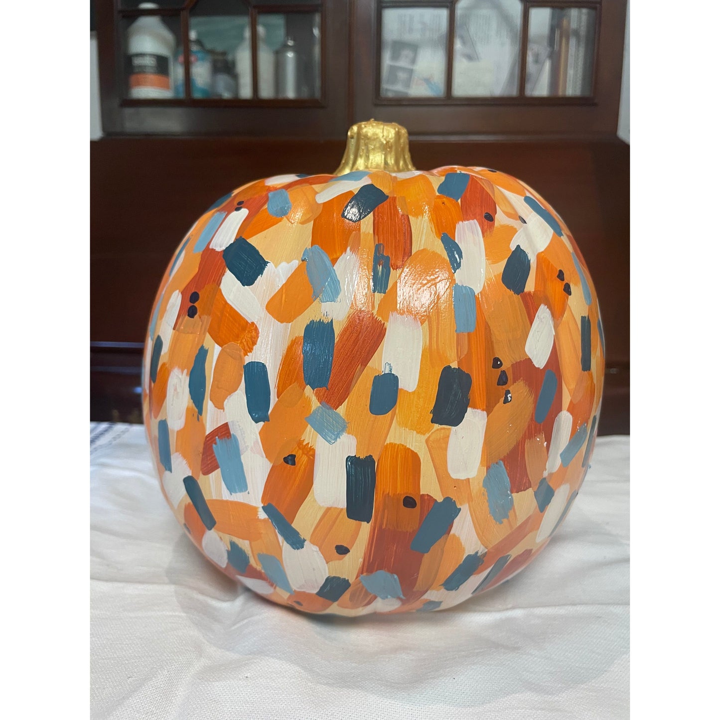 Orange Fall Pumpkin- Large