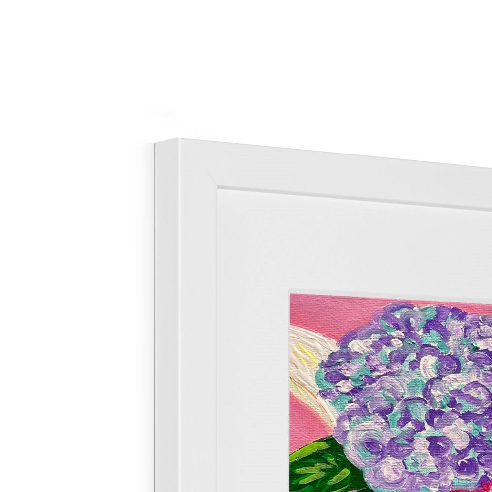 A Sunday Bouquet Framed & Mounted Print