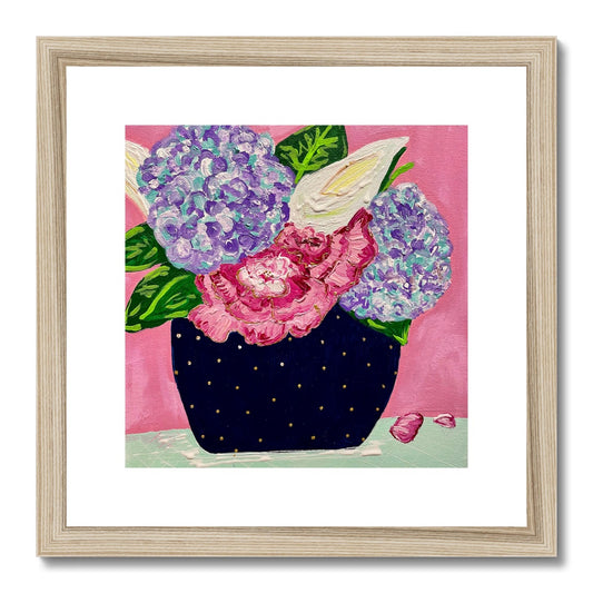 A Sunday Bouquet Framed & Mounted Print